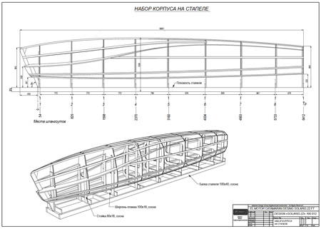 Чертежи моторного катамарана для самостоятельной постройки