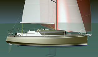 sailing yacht 10 metres DIY