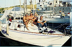yacht Mria in Crimea