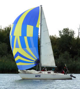 yacht mriya spinnaker from UA SAIL