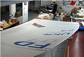 Ua Sail sailmaking workshop in Ukraine